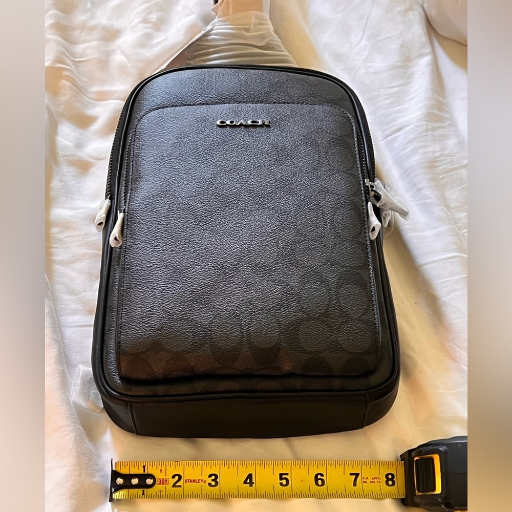 Coach Ethan crossbody/pack. NWT, Black - Picture 7 of 14